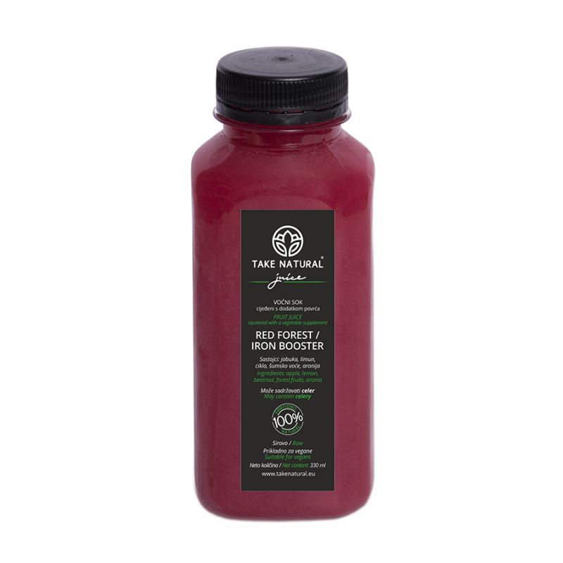 RED FOREST/IRON MAN - voćni sok, cijeđeni s dodatkom povrća Cijena Akcija